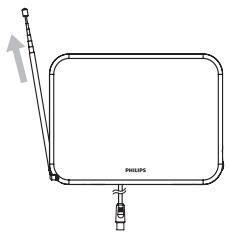 PHILIPS SDV6224/12 - Pour une réception VHF/FM - 1