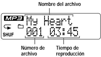 SONY D-CJ501 - Reproducción de todos los archivos de una carpeta seleccionada en orden aleatorio y de forma repetida (reproducción aleatoria repetida de carpeta) - 1