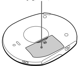 SONY D-CJ501 - Reproductor de CD (posterior) - 1
