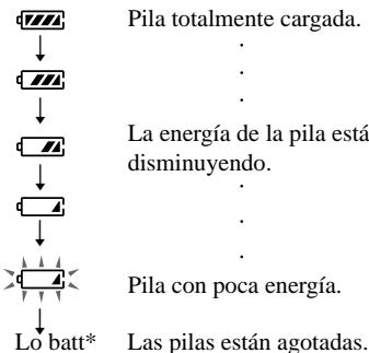 SONY D-CJ501 - Cuándo sustituir las pilas - 1