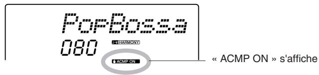 POP BOS:080 080 #1 HARMONY #2 CAMP ON « ACMP ON » s'affiche