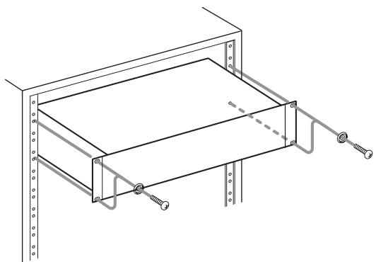 SONY FW1804 - Montage en rack de l'unité - 1