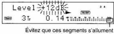 SONY MD-SJB980 - Changement du niveau d'enregistrement général - 1