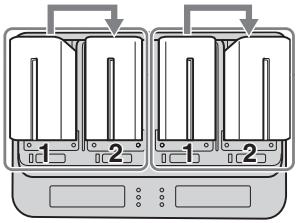 SONY AC-VQL1BP - When attaching four battery packs simultaneously - 1