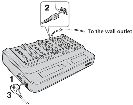 SONY AC-VQL1BP - Using as AC adaptor - 1
