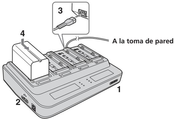 SONY AC-VQL1BP - Carga de la batería - 1