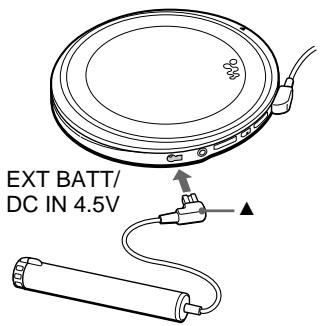 EXT BATT/ DC IN 4.5V