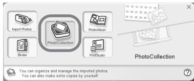 SONY DPP-FP30 - Click "Photo Collection". - 1