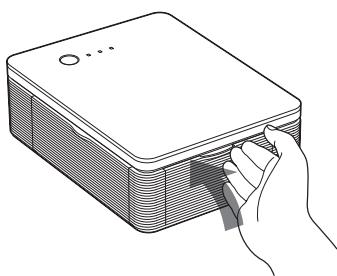 SONY DPP-FP30 - Loading the print cartridge - 3