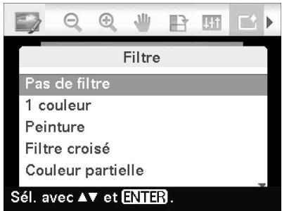 SONY DPP-FP95 - Ajout d'un filtré spécial à une image - 1