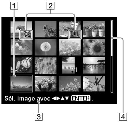 SONY DPP-FP95 - Affichage index « par nom » - 1