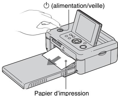 SONY DPP-FP95 - Eteignez l'imprimante, puis rallumez-la. - 1