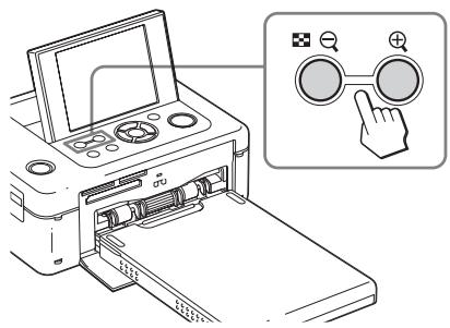 SONY DPP-FP95 - Passage de l'affichage d'aperçu d'images à l'affichage index - 1