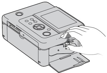 SONY DPP-FP95 - Réglage du ruban encreur - 2