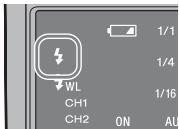 WL CH1 CH2 ON AU 1/1 1/4 1/16