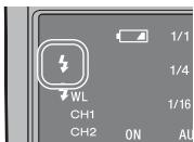 WL CH1 CH2 ON 1/1 1/4 1/16 AU