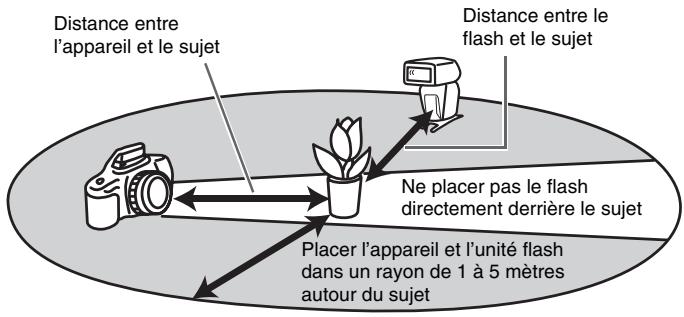 SONY HVL-F42AM - Portée du flash sans cordon - 1