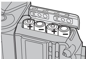SONY HVL-F56AM - Inserting batteries - 3