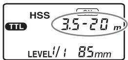 SONY HVL-F56AM - Blitzreichweite - 1