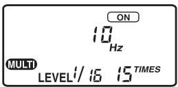 SONY HVL-F56AM - Press the select button. - 1