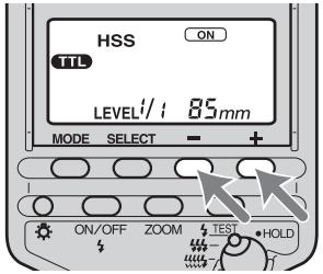 SONY HVL-F56AM - Réinitialisation aux réglages par défaut - 1