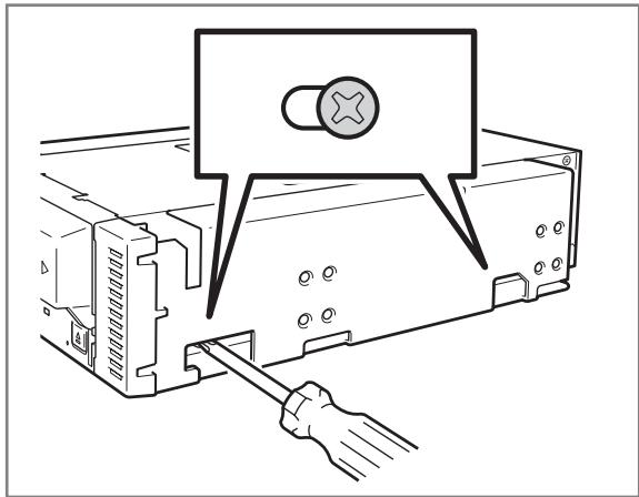 SONY SDX-500V - To remove the brackets - 3