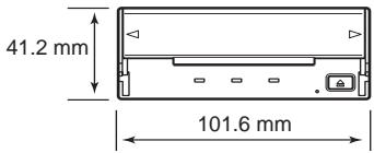 SONY SDX-500V - Dimensions, weight - 3