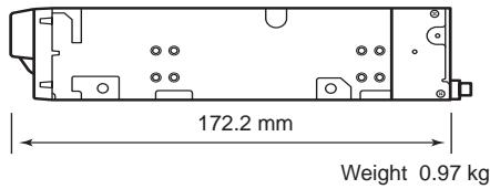 SONY SDX-500V - Dimensions, weight - 2