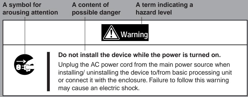 SONY SDX-500V - SAFETY INDICATIONS - 3