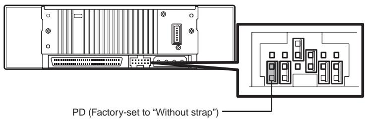 SONY SDX-500V - Setting the parity function - 1