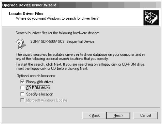 SONY SDX-500V - For Windows 2000 Users - 5