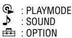 SONY ATRAC3 - Changement des options de lecture (PLAY MODE) - 2