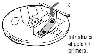 Introduzca el poloominero.