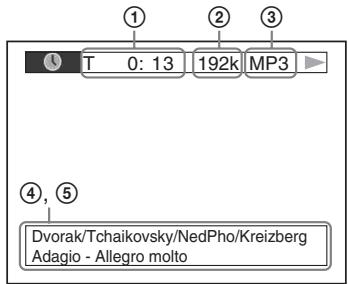 SONY DAV-DZ330 - Informationen auf dem Fernsehschirm - 1