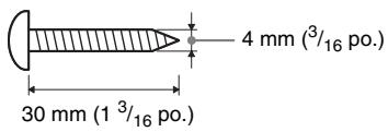 4 mm (3/16 po.) 30 mm (1 3/16 po.)