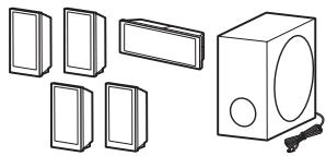 SONY DAV-DZ330 - Confezioni dei diffusori - 1