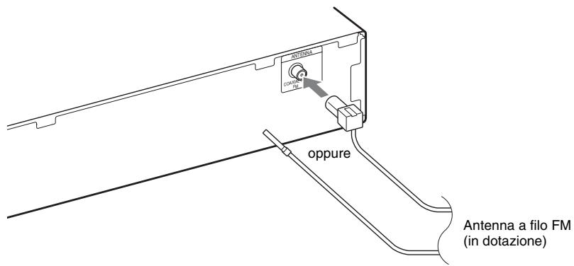 SONY DAV-DZ330 - Collegamento dell'antenna - 1