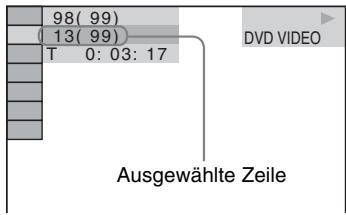 SONY DAV-DZ330 - So wählen Sie den Titel/das Kapitel/das Stück/die Szene/die Indexnummer/den Ordner/die Dateinummer für die Wiedergabe aus - 2