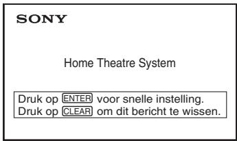 SONY DAV-DZ330 - De snelle instelling uitvoeren - 2