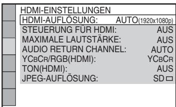 SONY DAV-DZ330 - So wählen Sie die Art des von der Buchse HDMI OUT ausgegebenen Videosignals - 5
