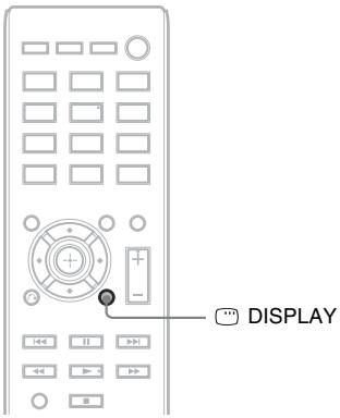 SONY DAV-DZ330 - Überblick über das Steuermenü - 1