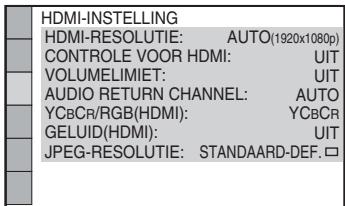 SONY DAV-DZ330 - Het type videosignaal dat wordt uitgevoerd via de HDMI OUT-aansluiting selecteren - 4