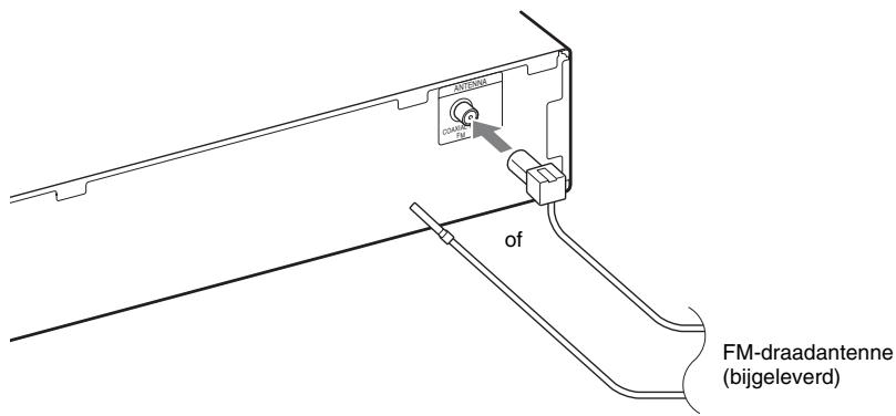 SONY DAV-DZ330 - De antenne aansluiten - 1