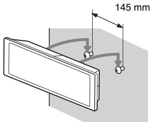 SONY DAV-DZ330 - Diepte van vastgemaakte schroef - 2