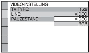 SONY DAV-DZ330 - Druk op ↑/↓ om de uitvoermethode voor videosignalen te selecteren en druk daarna op ⊕. - 1
