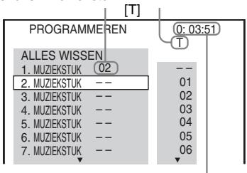 SONY DAV-DZ330 - Bijv. Muziekstuk 2 instellen als het eerste geprogrammeerde muziekstuk - 1