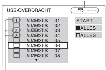 SONY DAV-DZ330 - Individuele muziekstukken/MP3-bestanden/mappen selecteren - 1