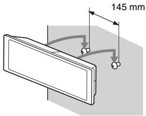 SONY DAV-TZ630 - Diepte van vastgemaakte schroef - 2