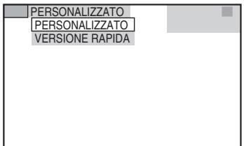 PERSONALIZZATO PERSONALIZZATO VERSIONE RAPIDA