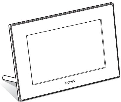 SONY DPF-D75 - Cadre photo numérique - 1